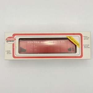 Model Power 8061 Western Maryland Hopper HO Scale Red Heavy Weight 52073